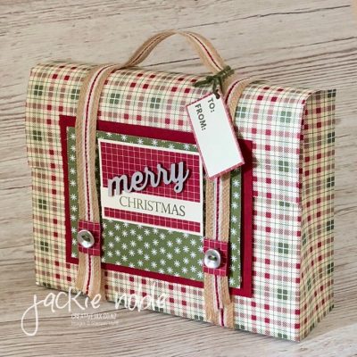Festive Farmhouse DSP satchel Gift Box
