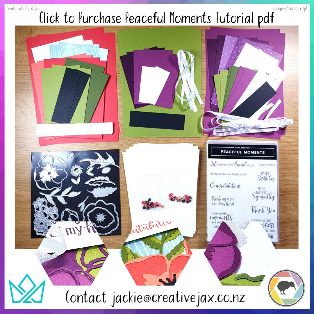 Click Order the Creative with Pip & Jax Peaceful Moment Tutorial via PayPal